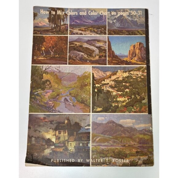 Oil Painting How to #4 Walter T Foster Art Books New Edition Old School Instruct - Picture 3 of 6